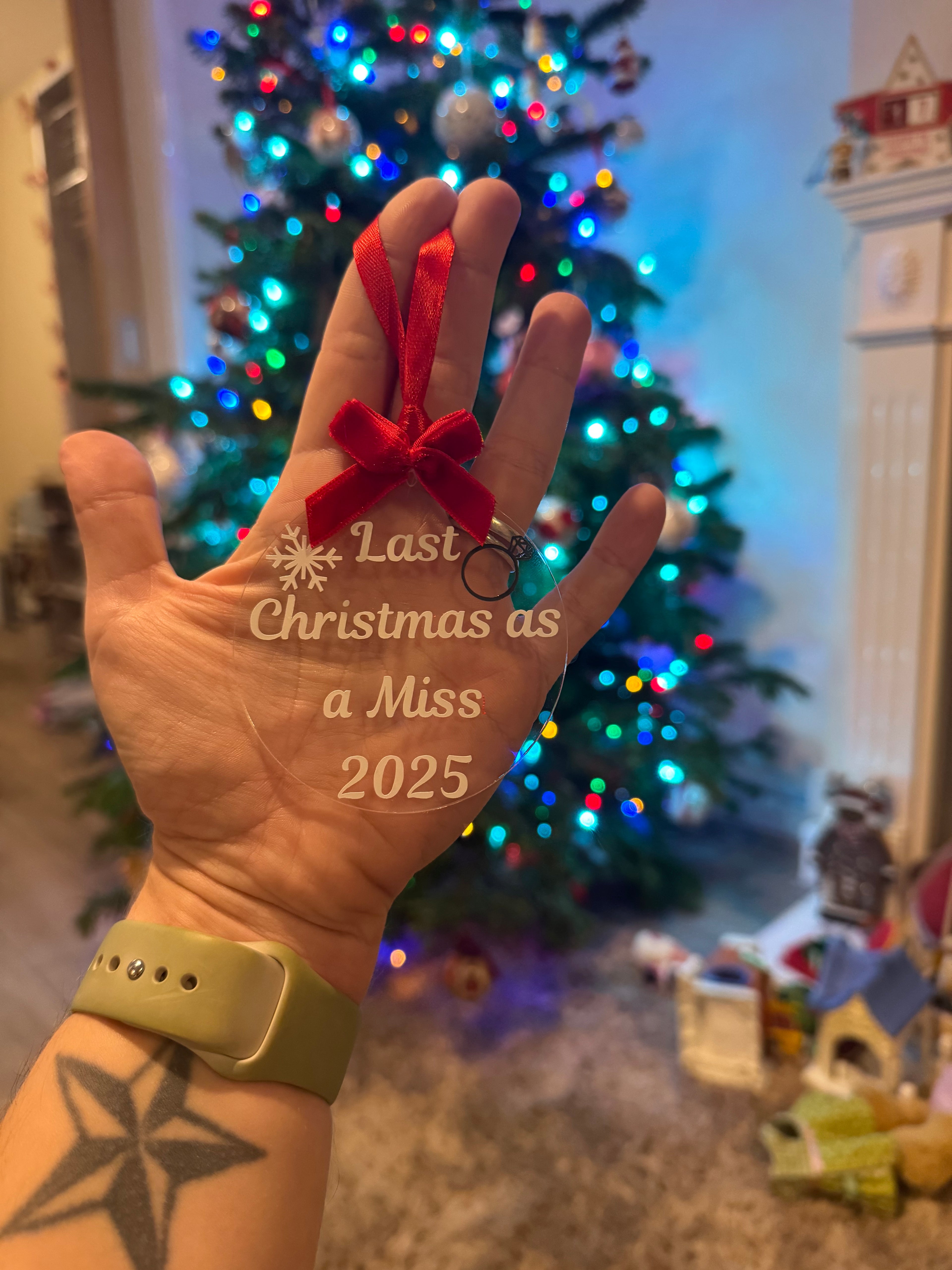 Last Christmas as a Bauble