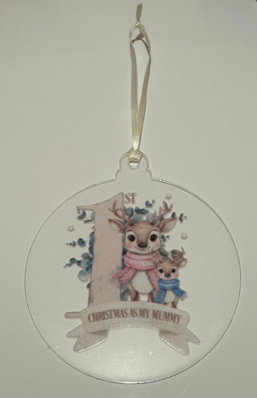 Personalised Christmas Baubles