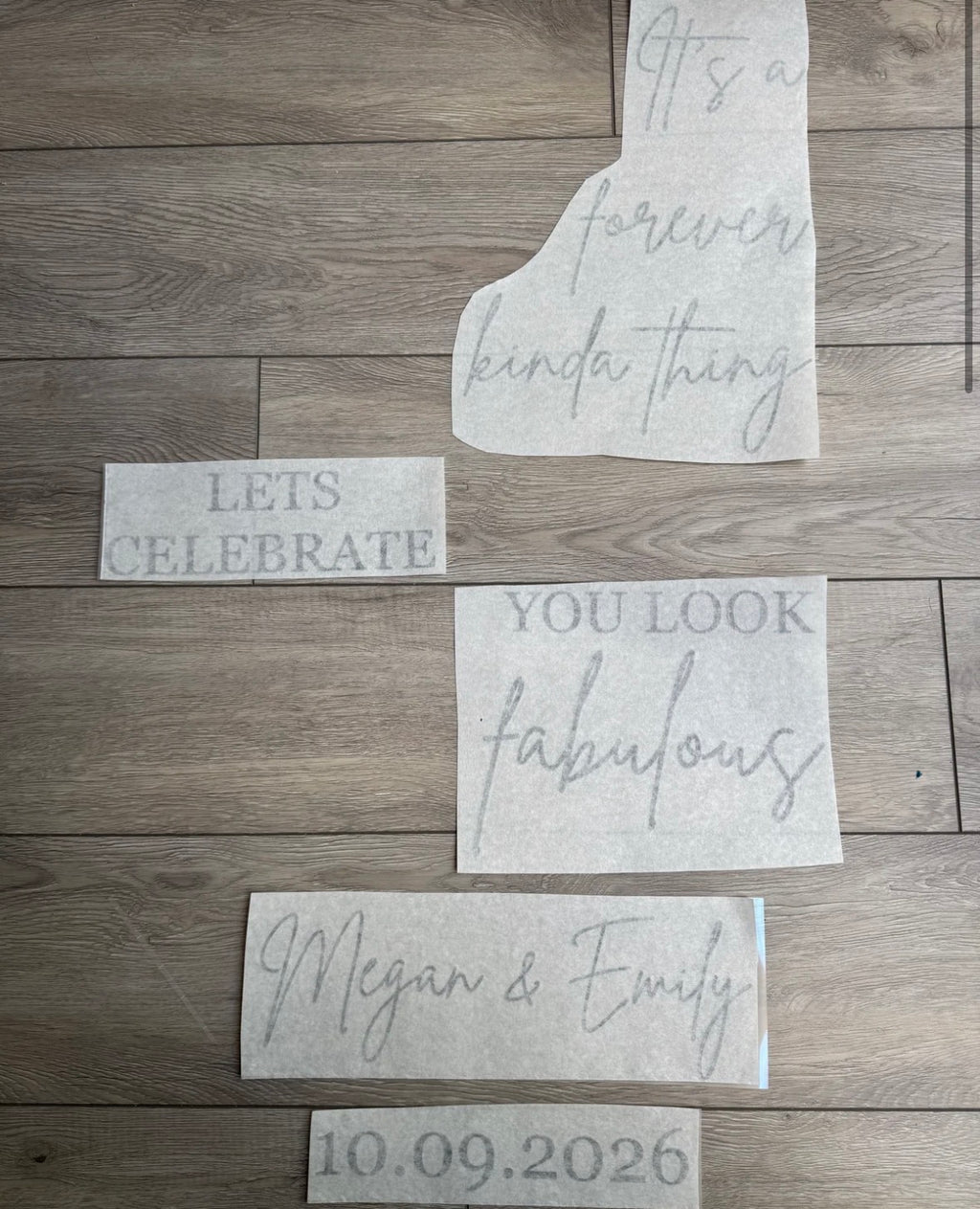 Welcome Sign Vinyl Offer