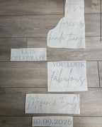 Welcome Sign Vinyl Offer