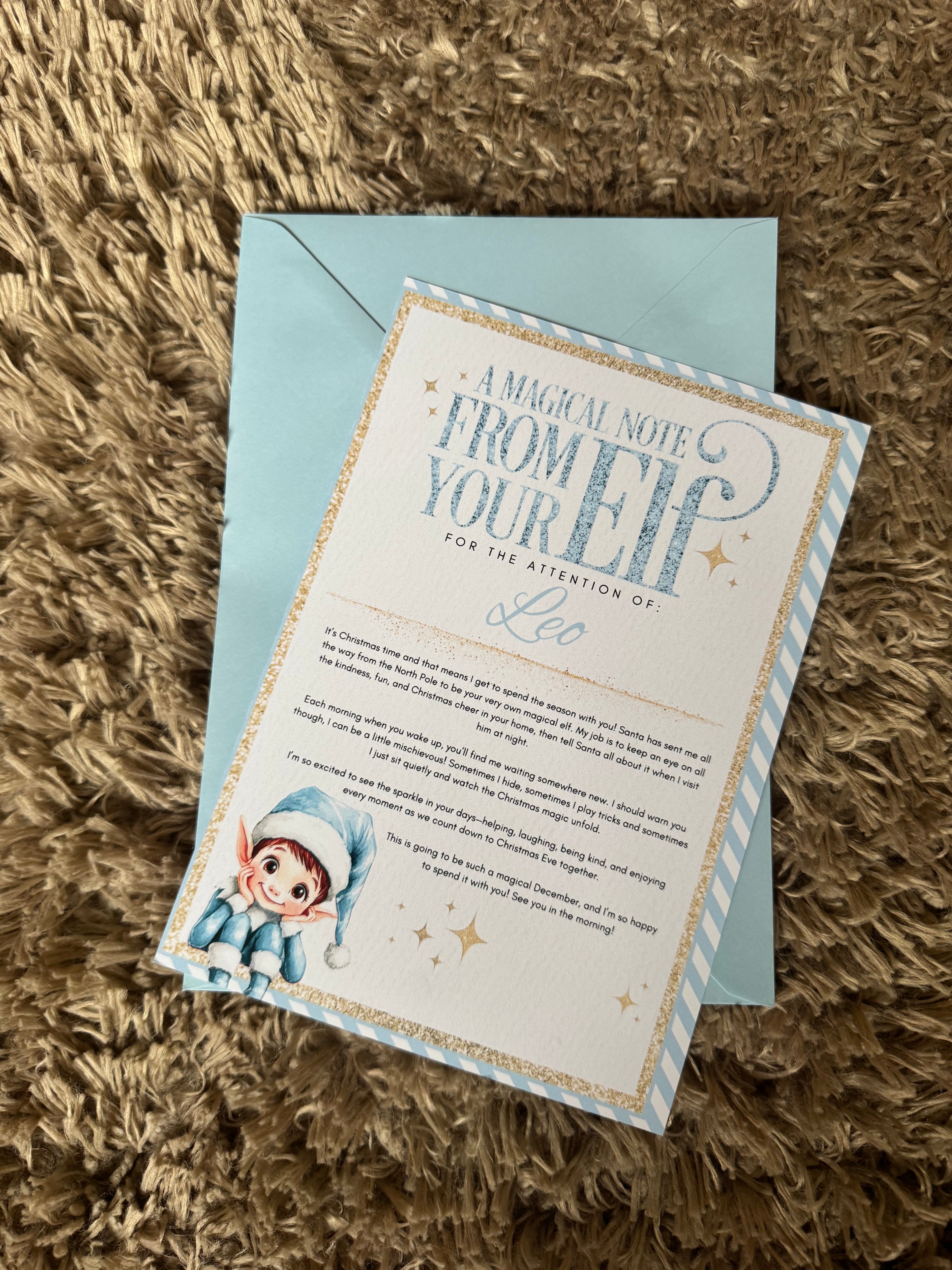 Personalised Christmas Elf Letters