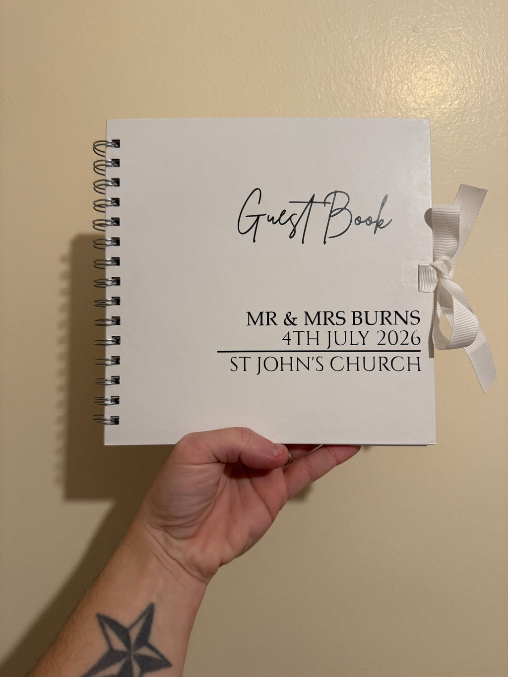 Personalised Guest Book