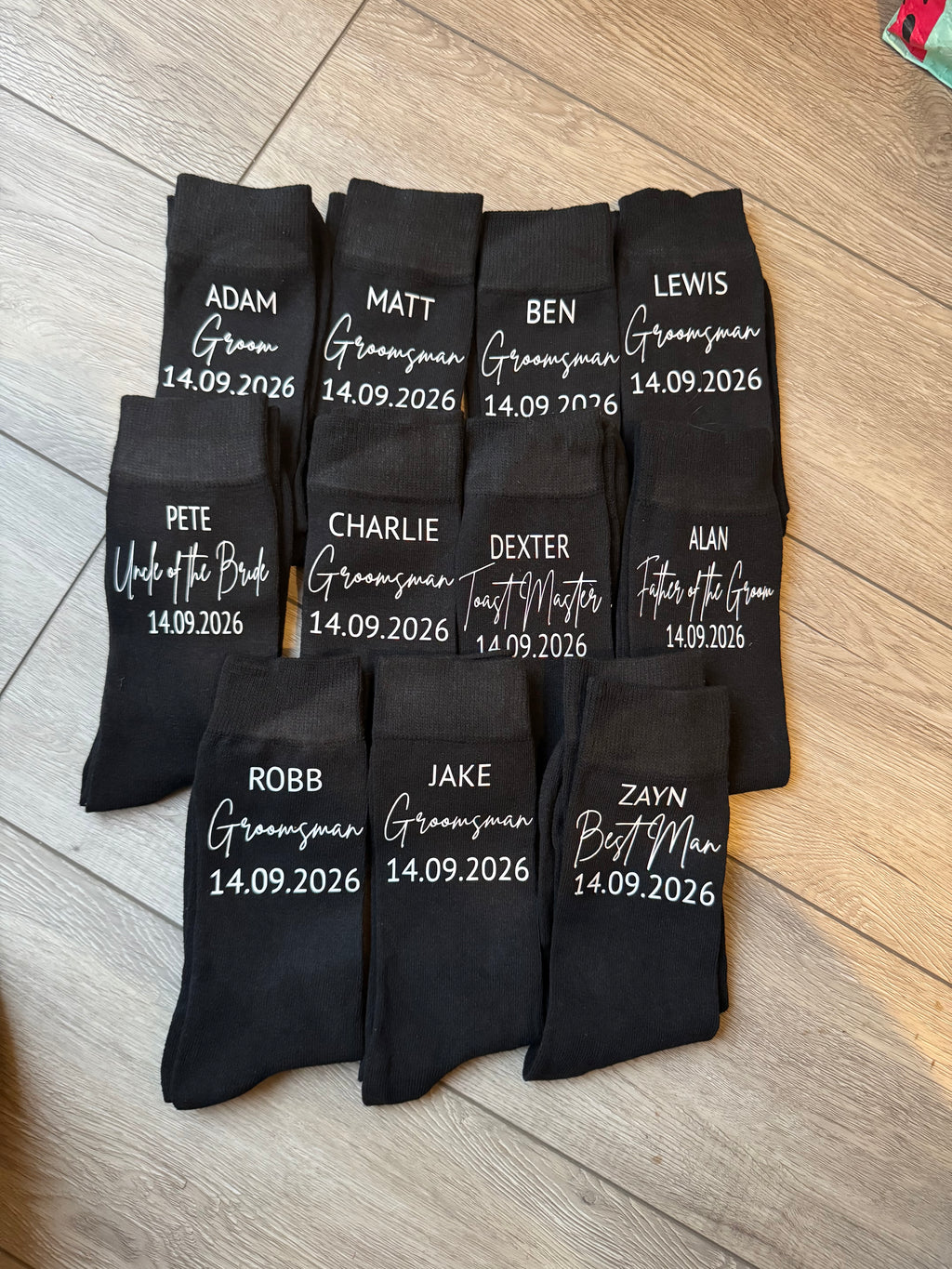 Wedding Party Socks
