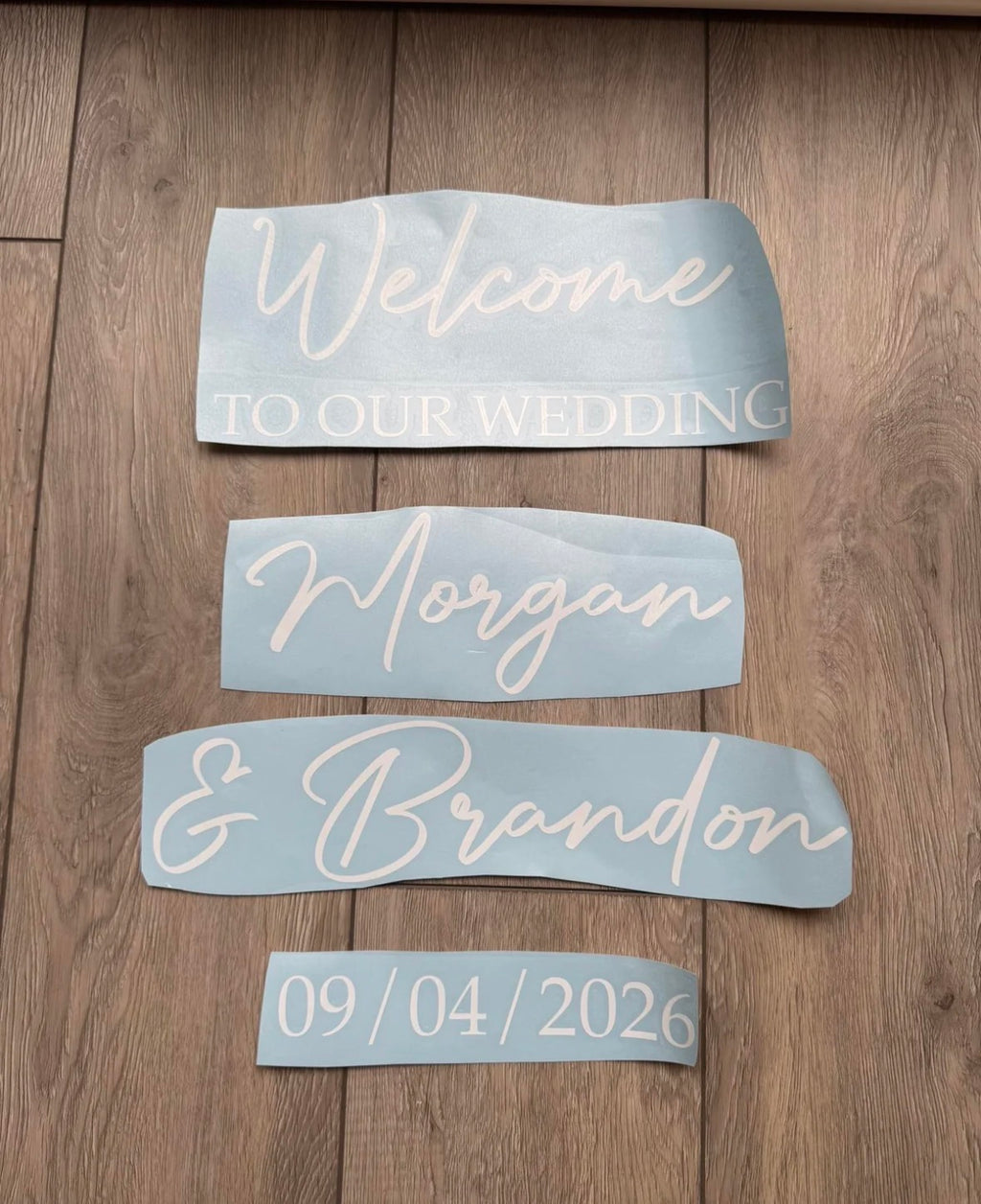 Welcome Sign Vinyl Offer