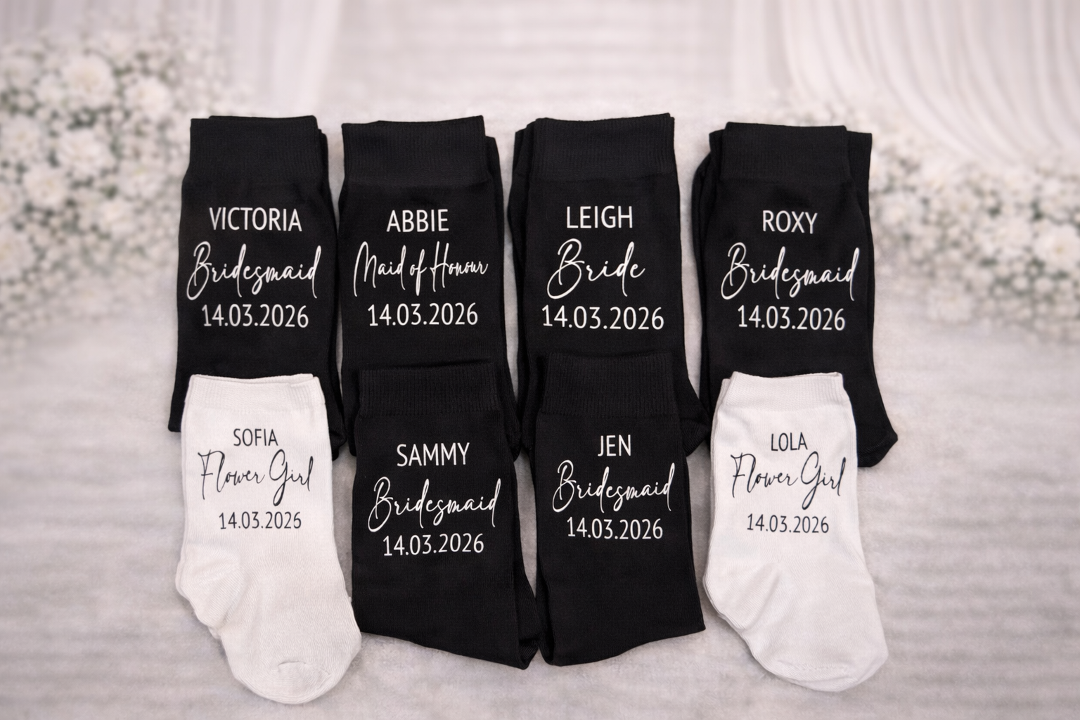 Wedding Party Socks