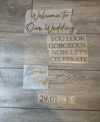 Welcome Sign Vinyl Offer