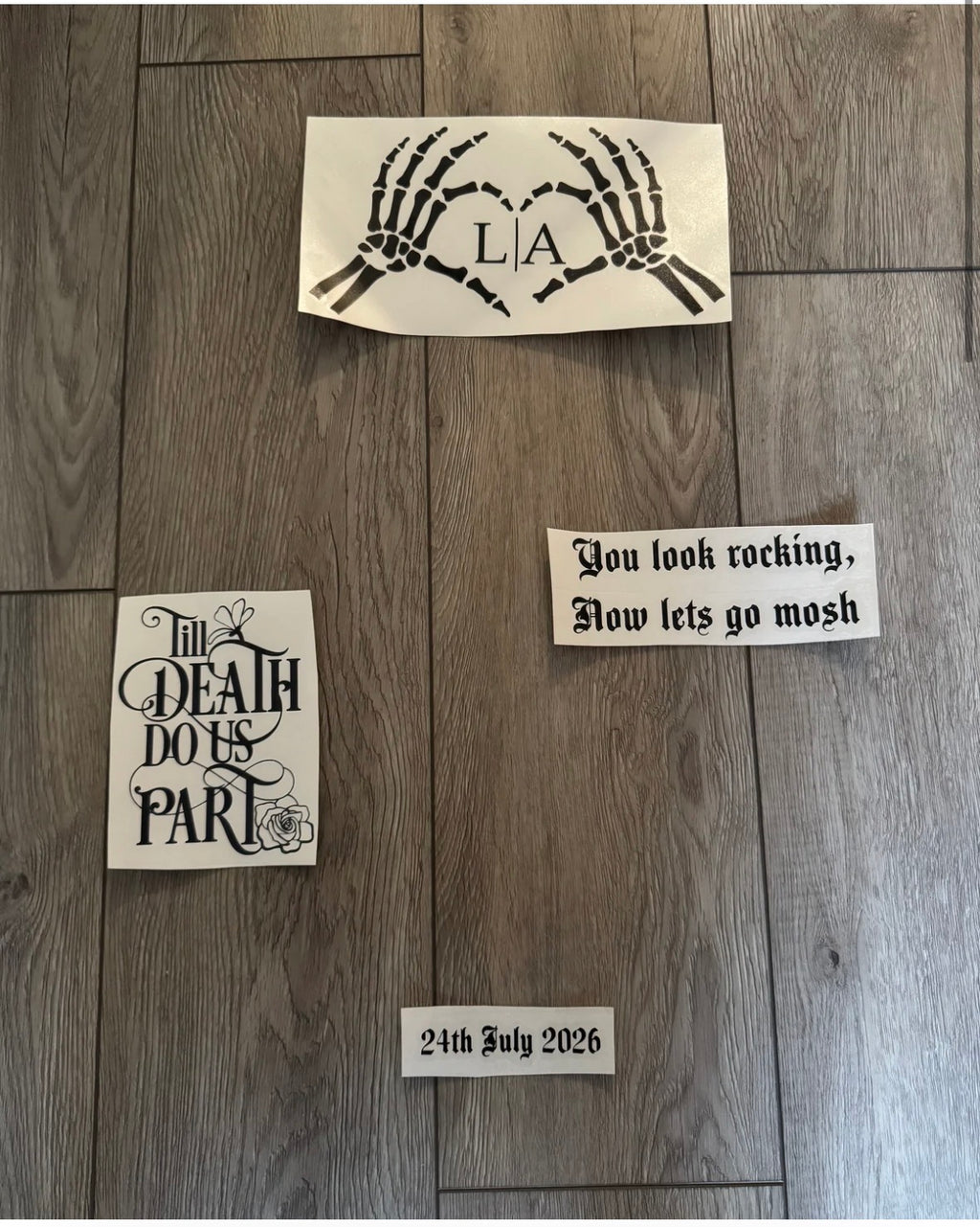 Welcome Sign Vinyl Offer