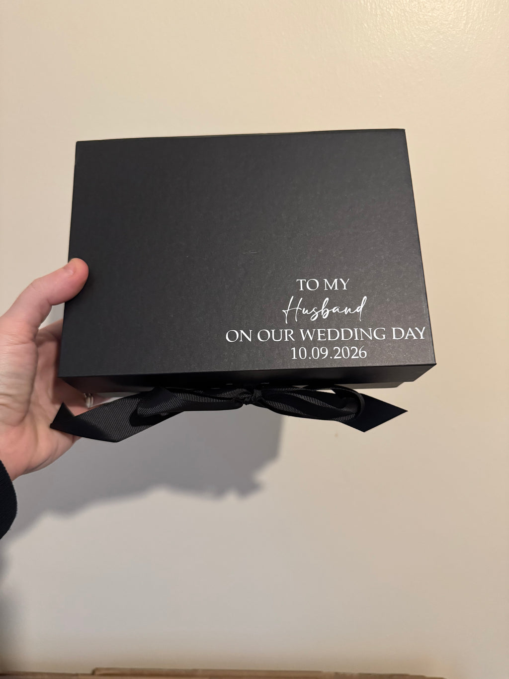 Personalised To My Husband - Wife Gift Box
