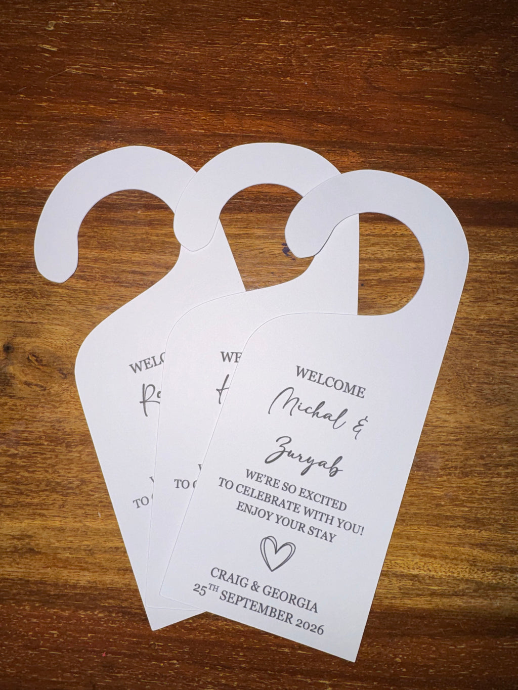 Wedding Door Hanger