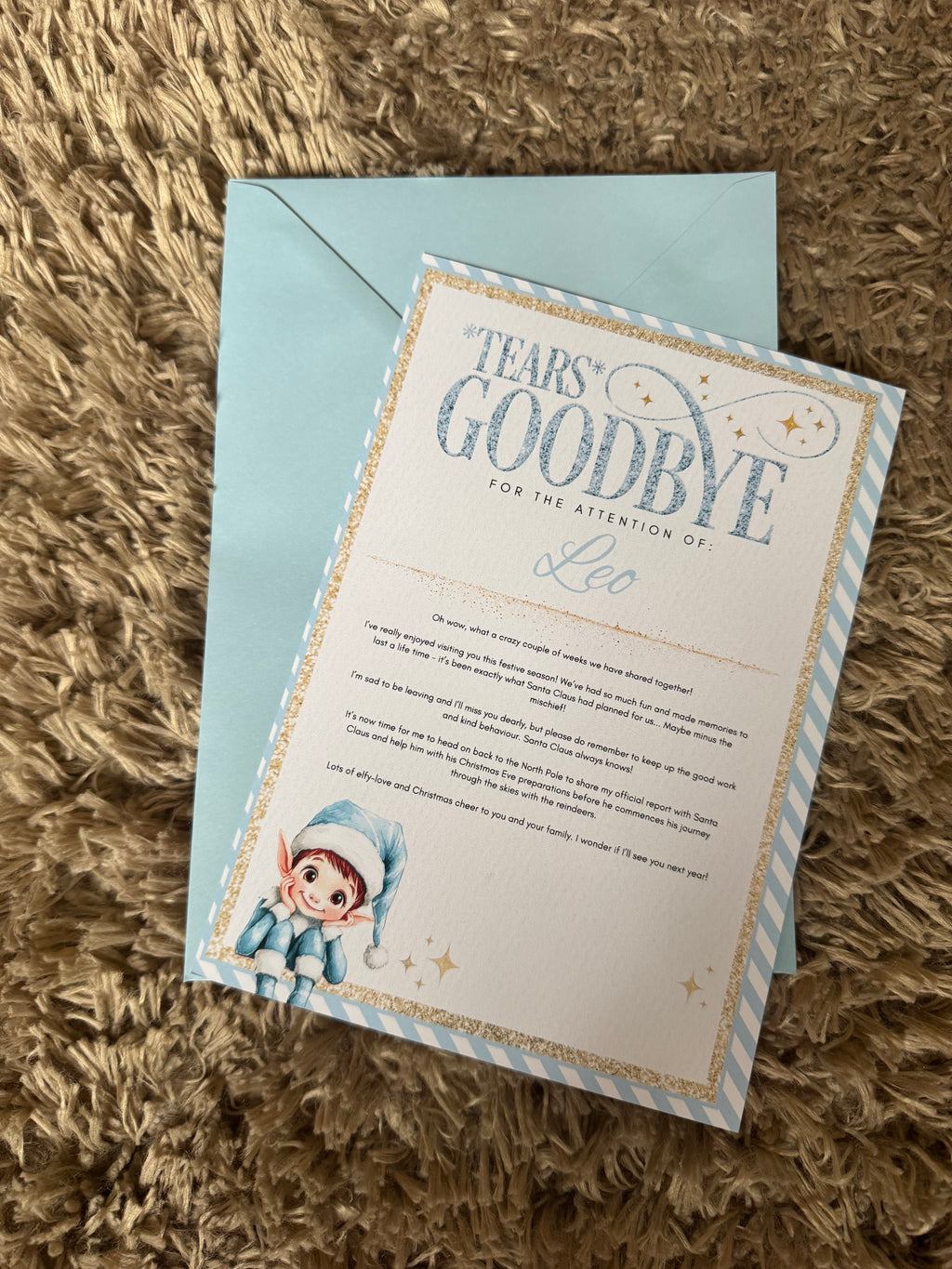 Personalised Christmas Elf Letters