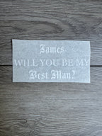 Will you be my? Vinyl Stickers Gothic Theme