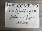 Welcome Sign Vinyl Offer