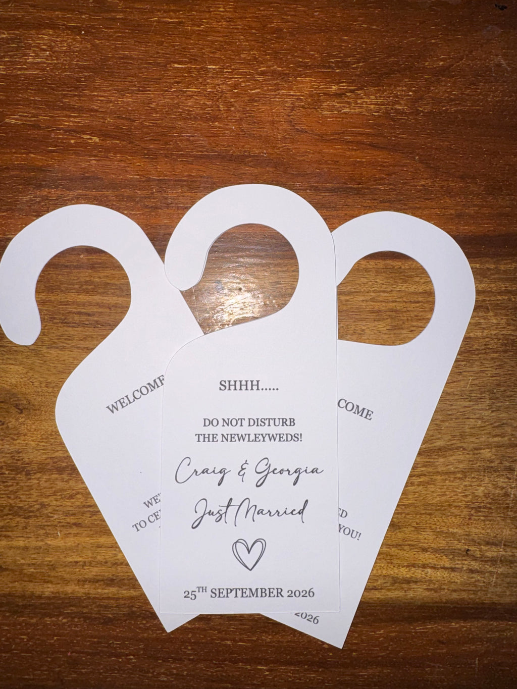 Wedding Door Hanger