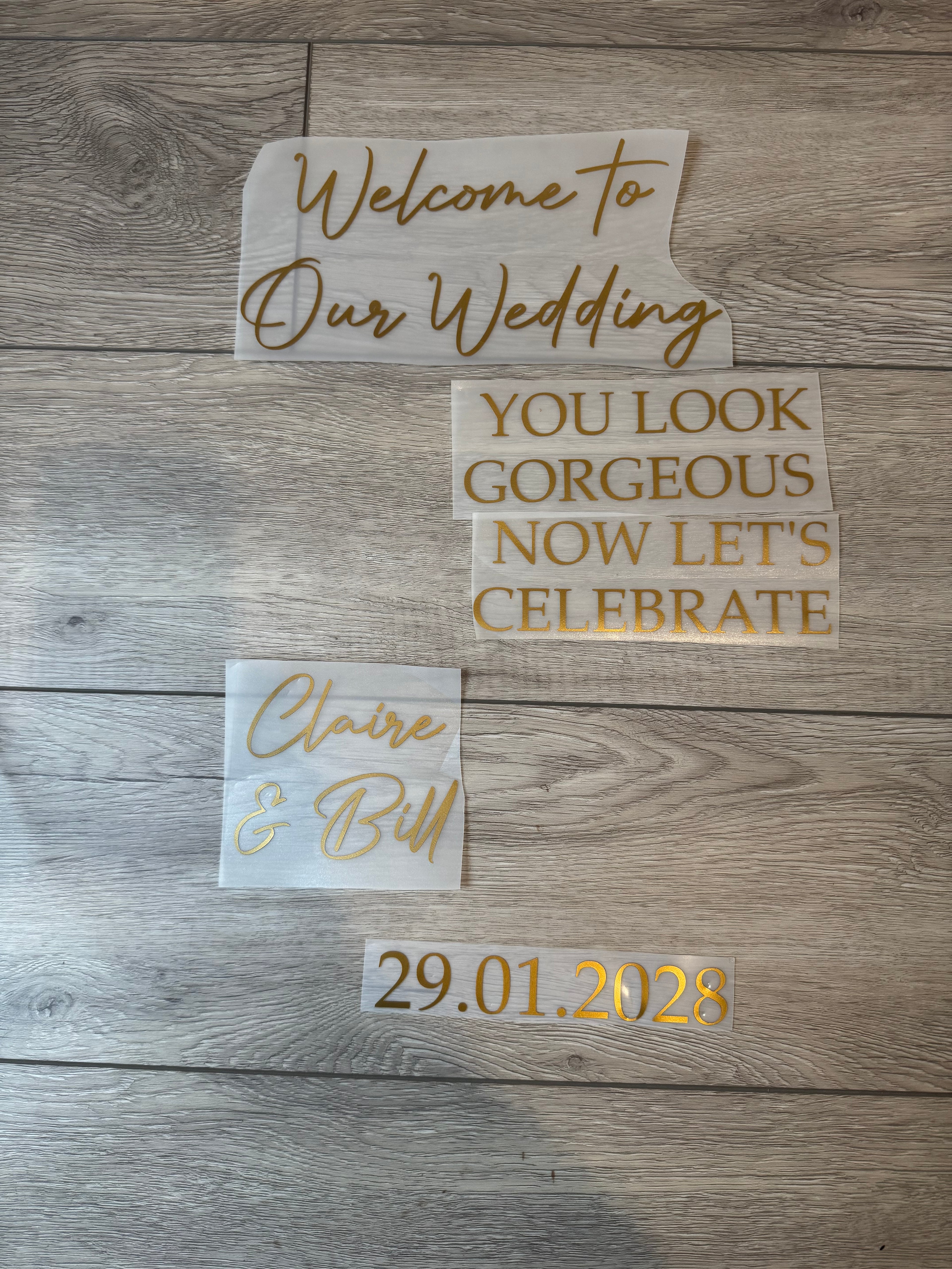 Welcome To Our Wedding You Look Gorgeous Welcome Sign