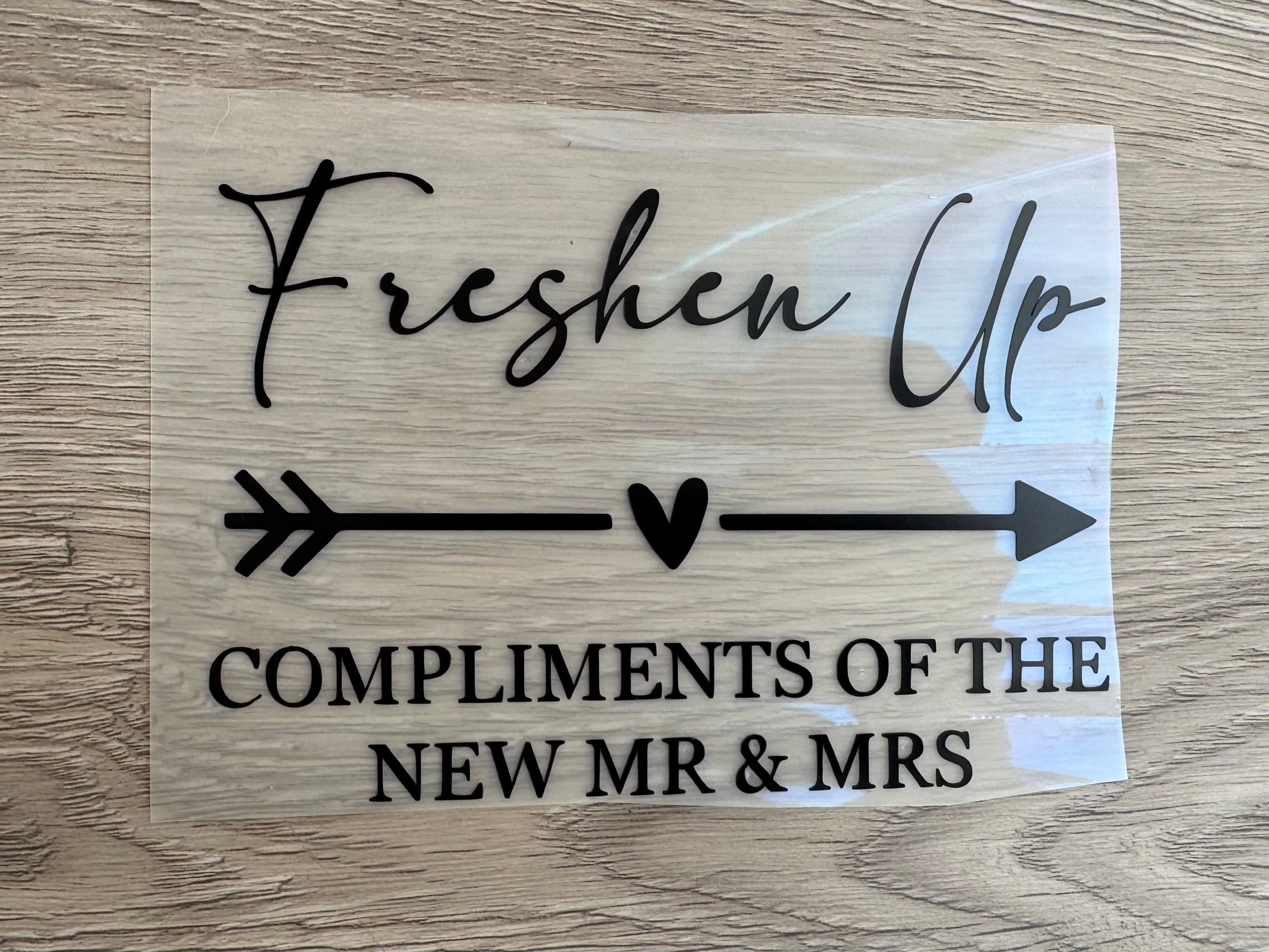 Bathroom Signs Vinyl