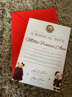Personalised Christmas Nice List Letters Girls