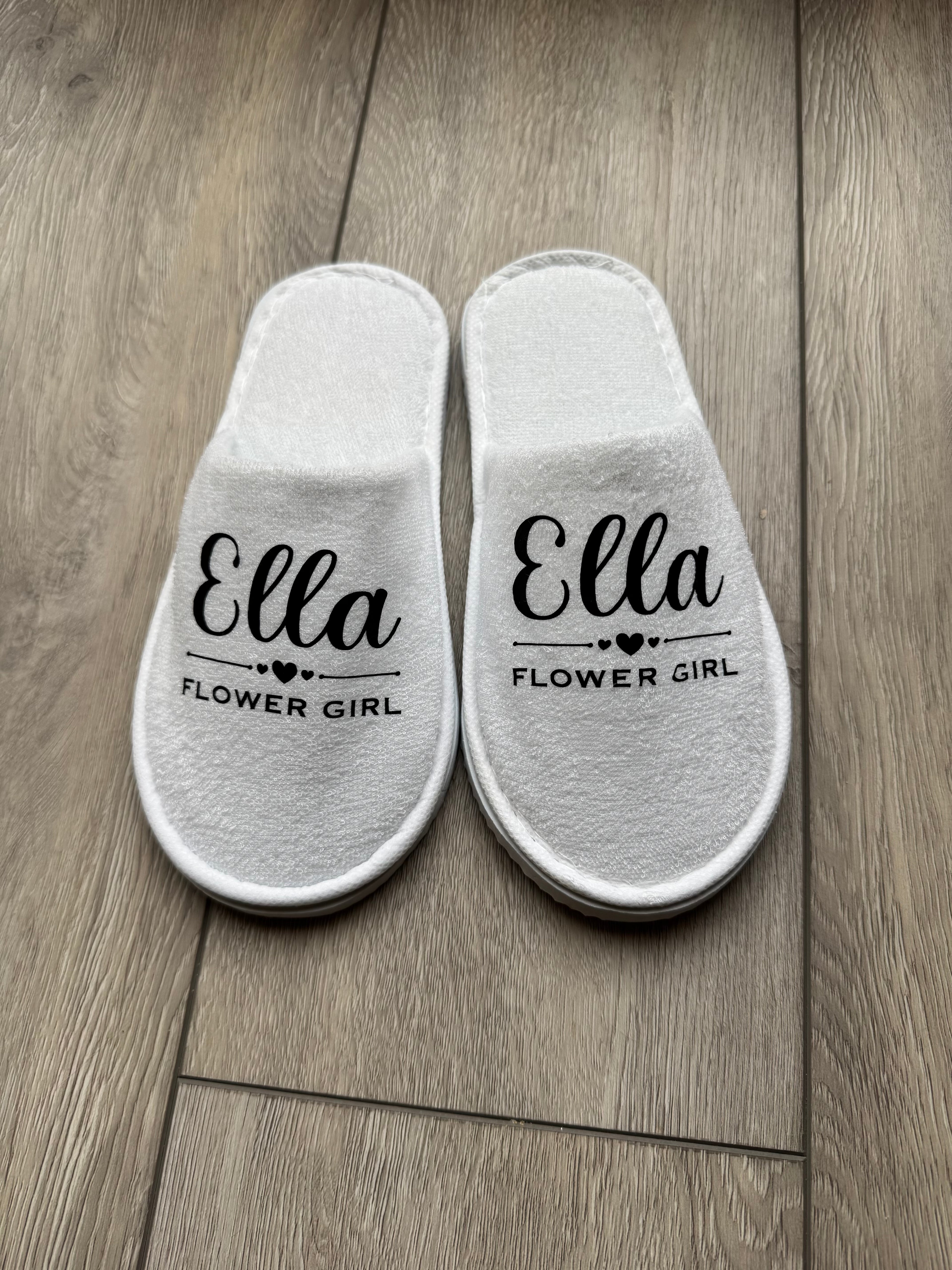 Personalised Children’s Spa Slippers