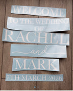 Welcome Sign Vinyl Offer