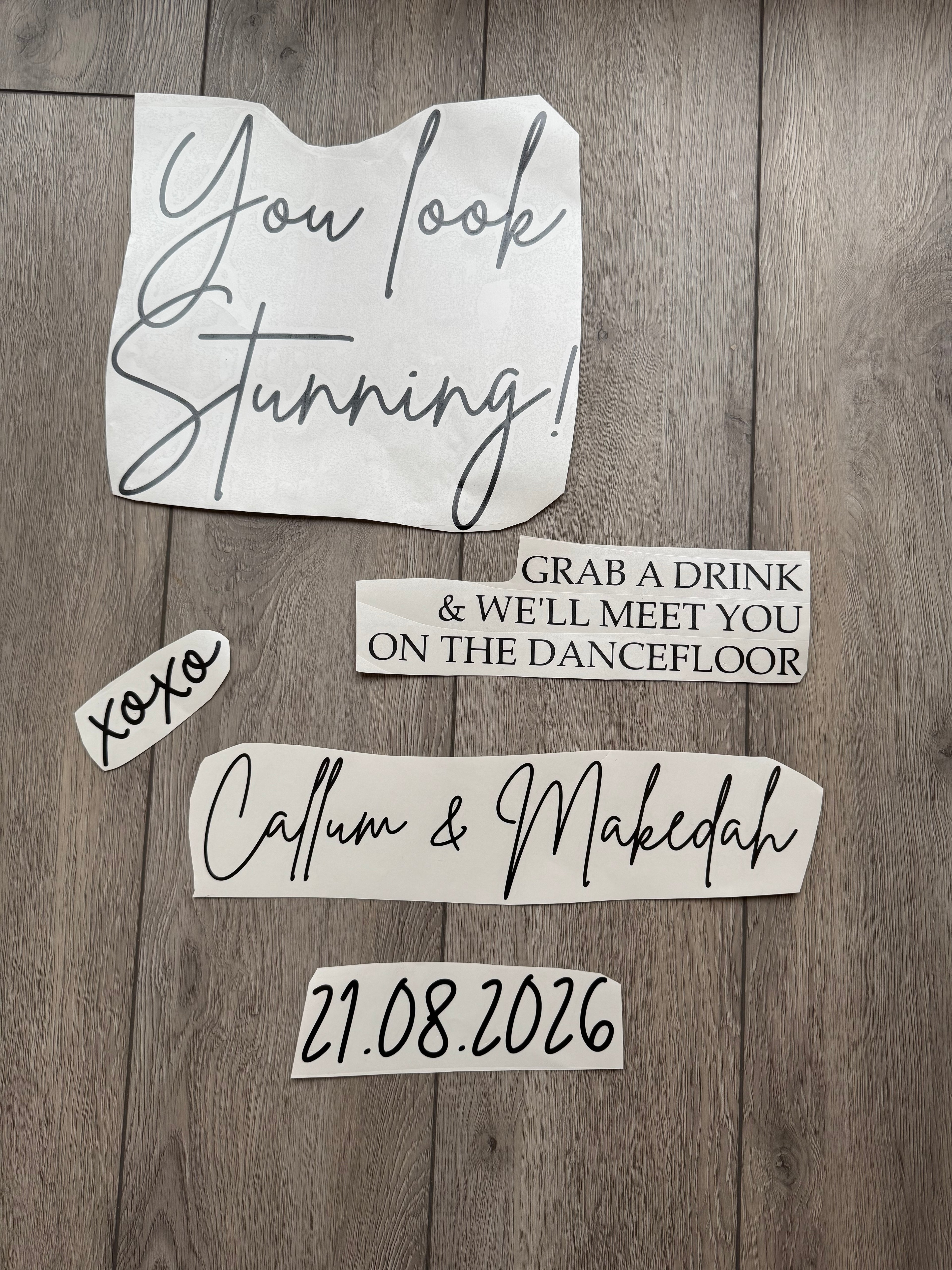 You Look Stunning Welcome Sign