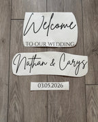 Welcome Sign Vinyl Offer