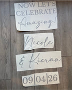 Welcome Sign Vinyl Offer
