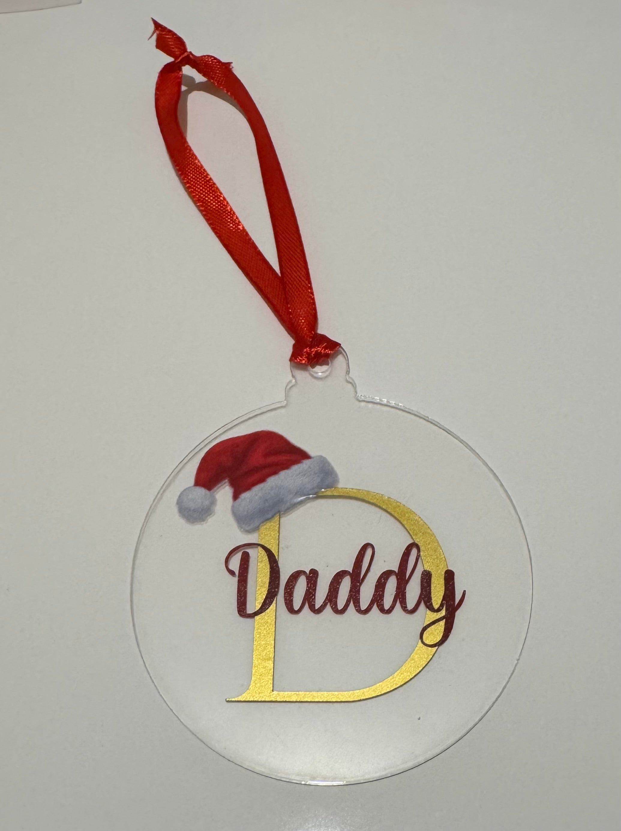 Personalised Christmas Baubles