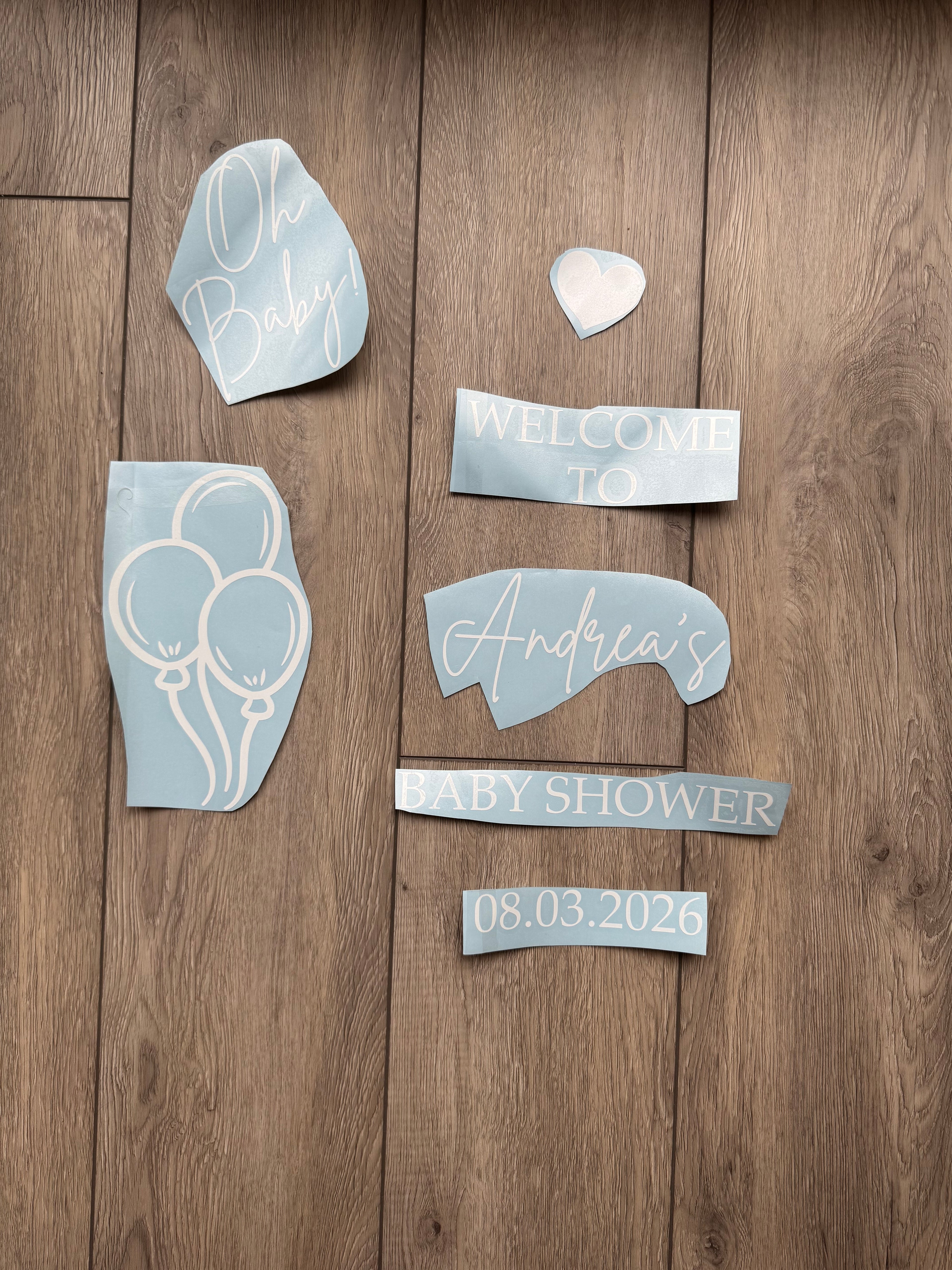 Baby Shower Welcome Sign