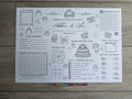 A3 Wedding Colouring Mat