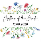 UVDTF Sticker for Vases Mother of the Bride Groom