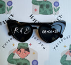 Personalised Sunglasses Initials