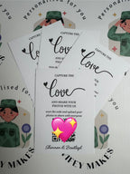 Personalised QR Code Card For Weddings