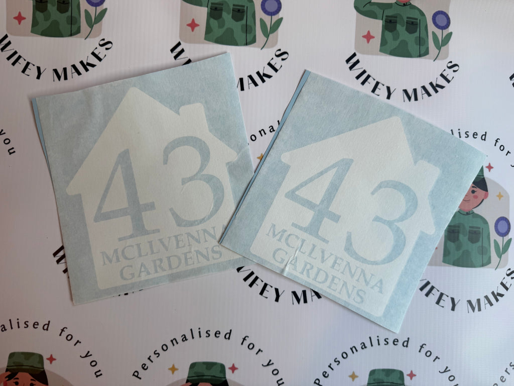 Personalised Wheelie Bin Stickers
