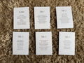 Seating Plan Card