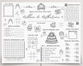 A3 Wedding Colouring Mat