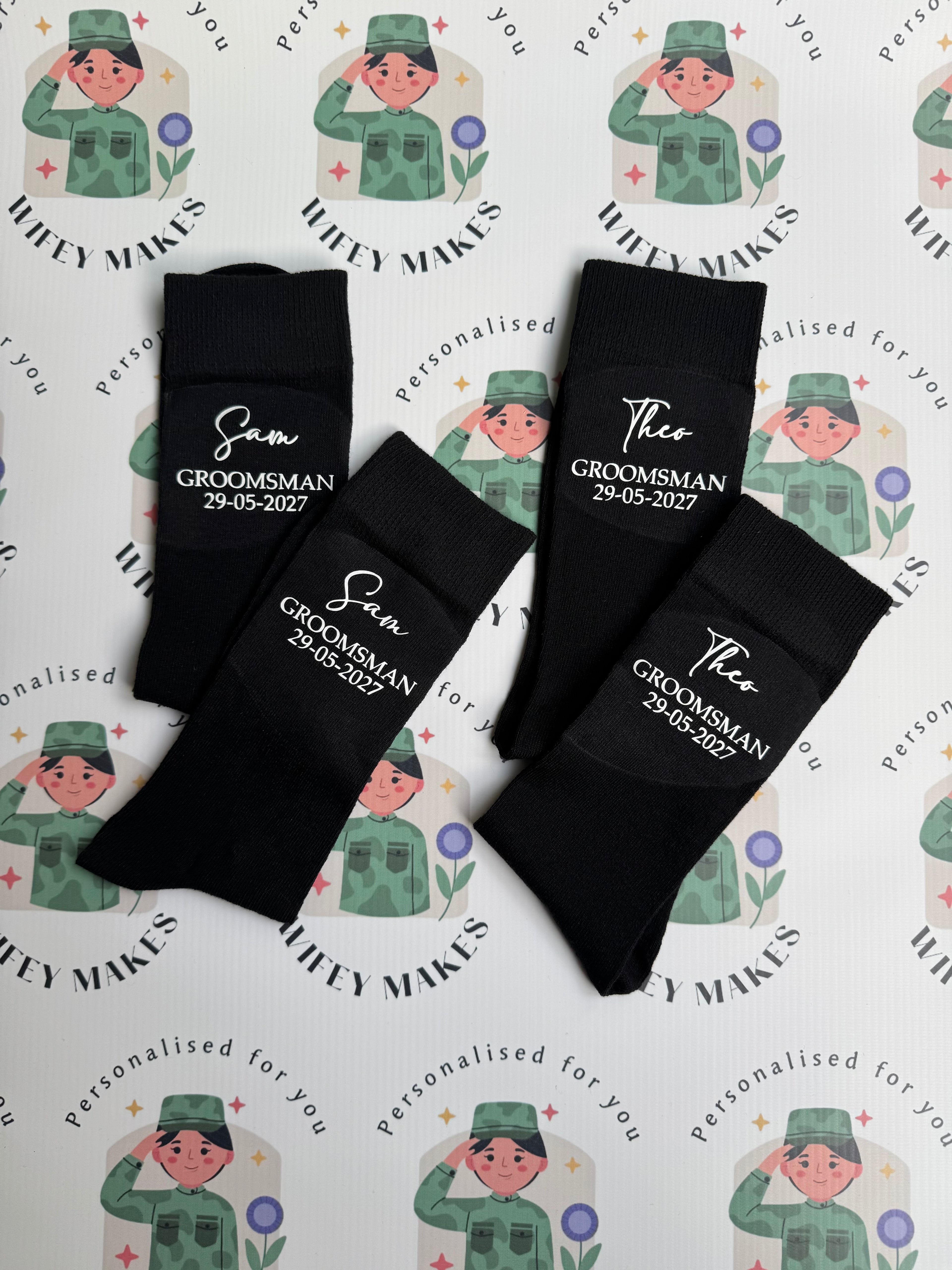 Wedding Party Socks