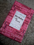Personalised Birthday Present Stickers Postage Labels x 10