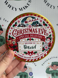 Personalised Large Christmas  Chocolate Coin