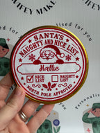 Personalised Large Christmas  Chocolate Coin