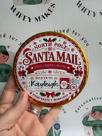 Personalised Large Christmas  Chocolate Coin