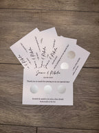 Personalised Scratch Off Cards Drink Prize