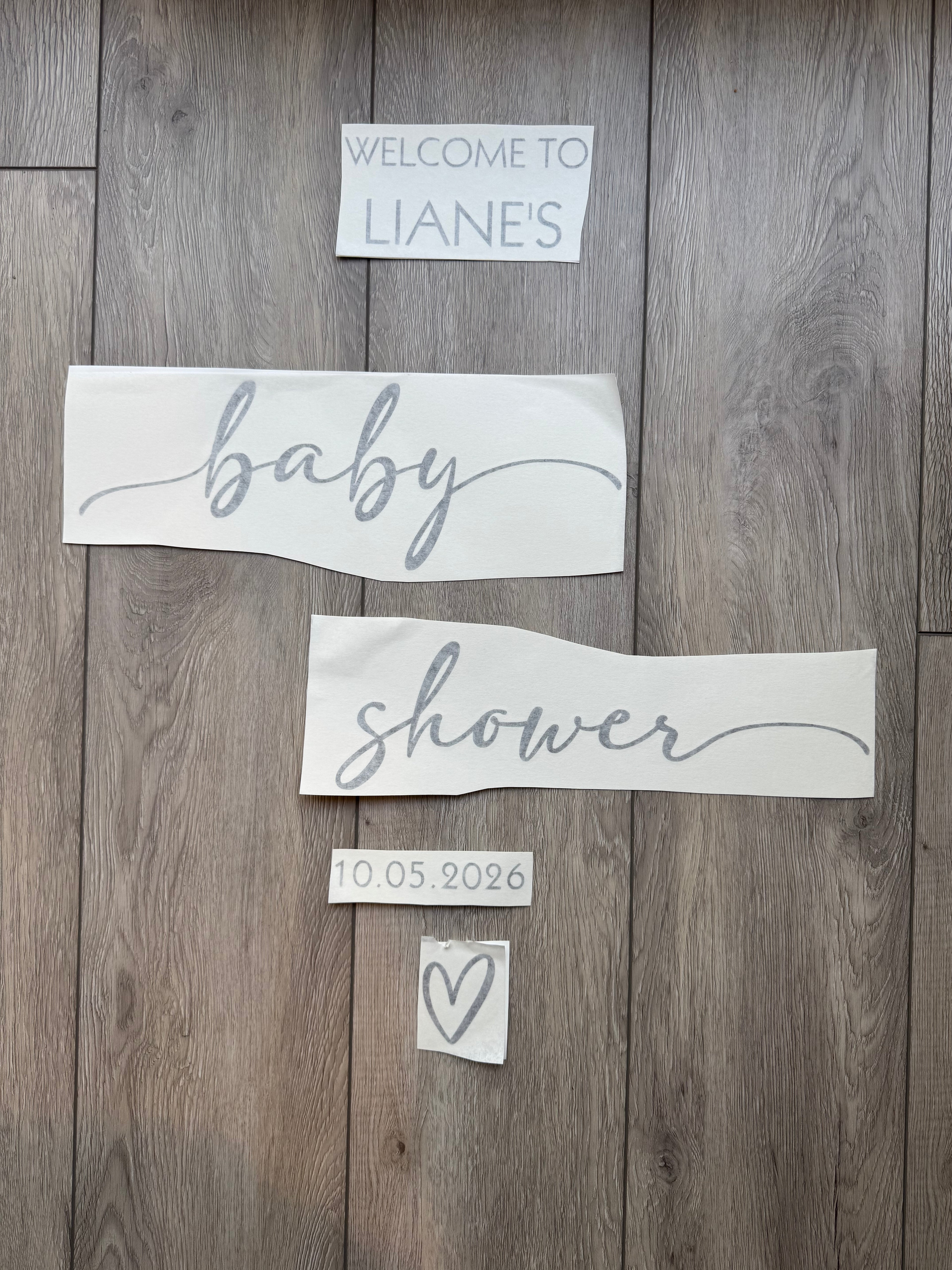 Baby Shower Welcome Sign 2