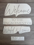 Welcome To Our Engagement Vinyl
