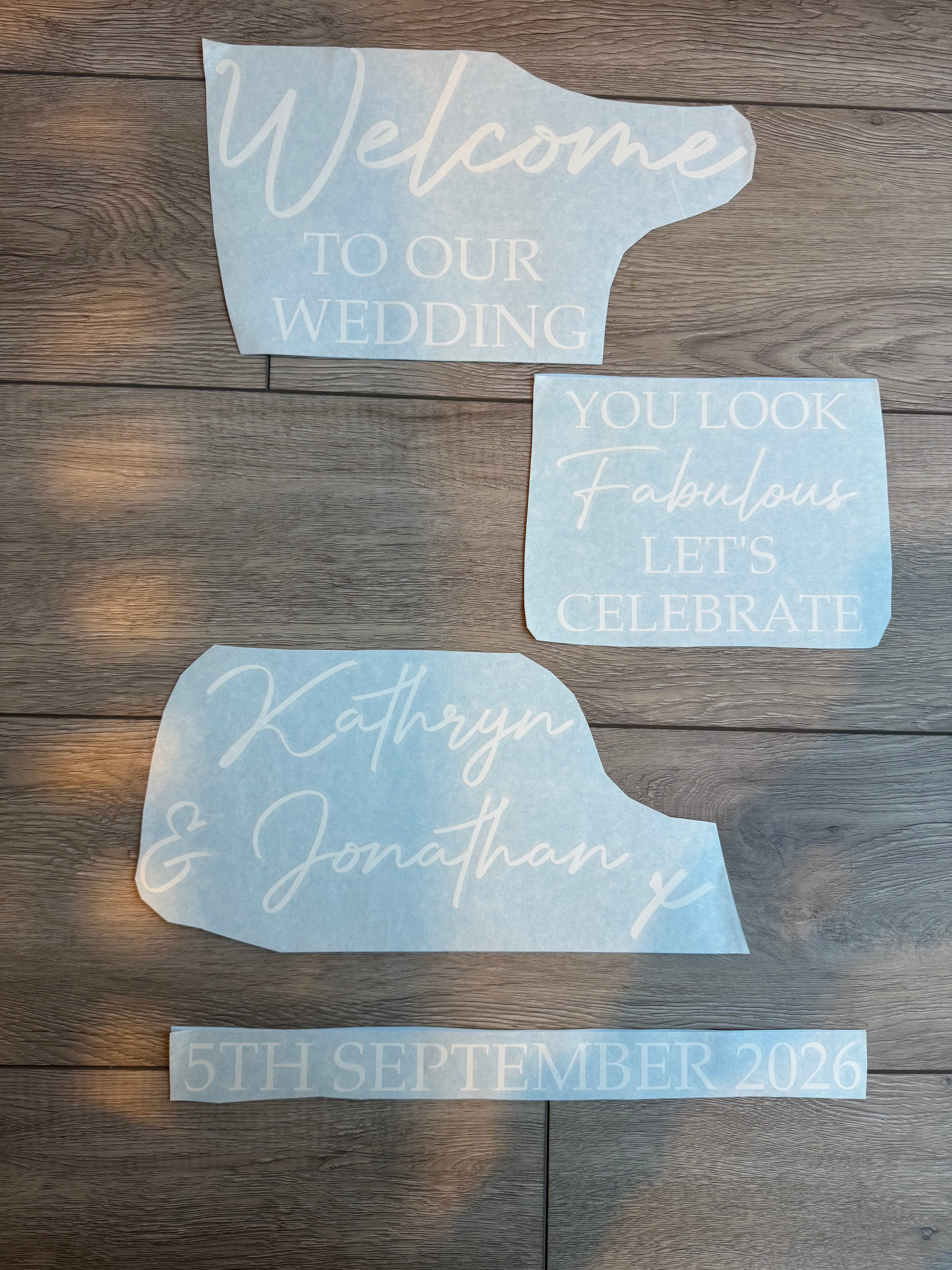 You Look Fabulous Welcome Sign Vinyl