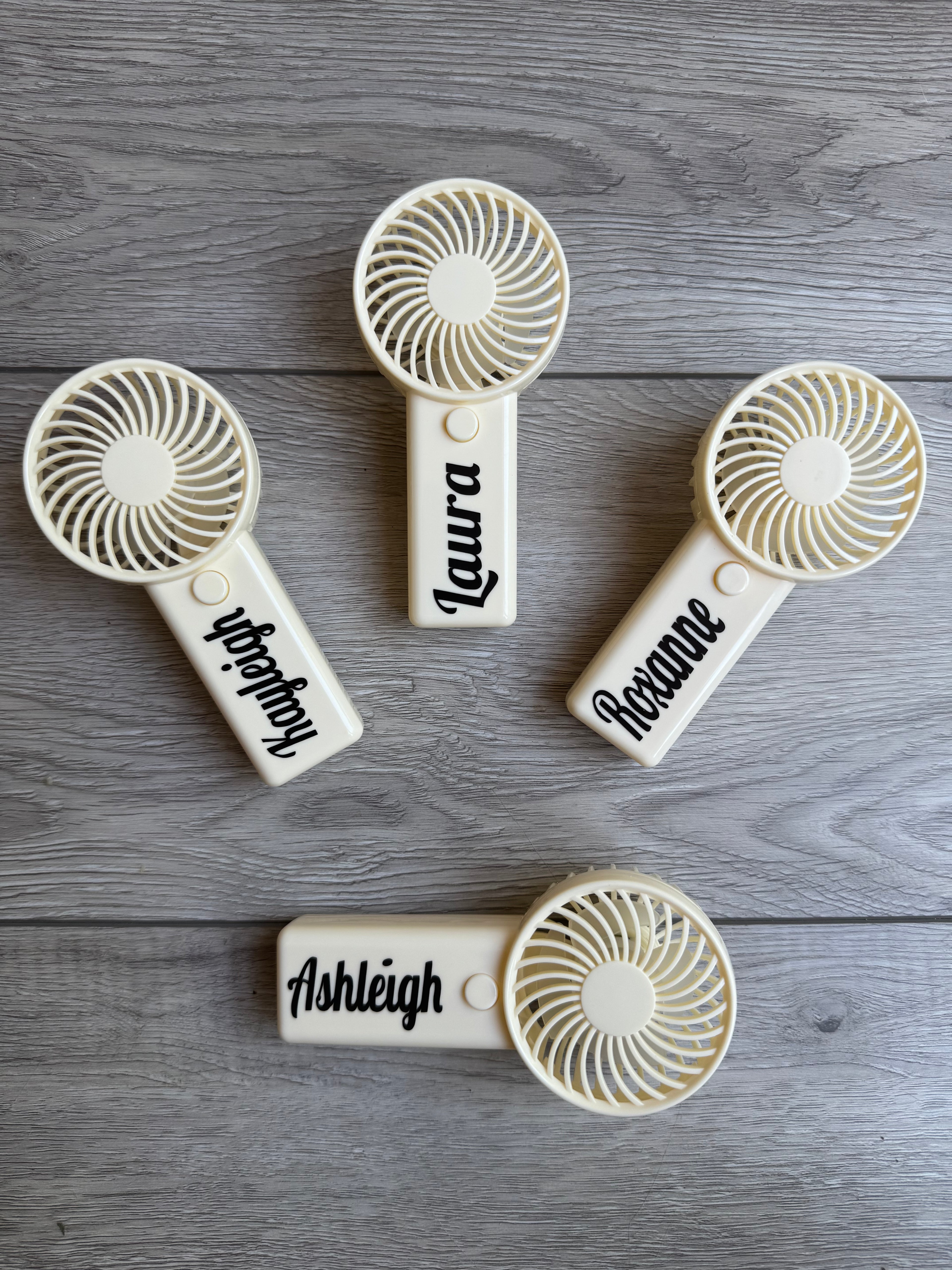 Personalised Handheld Fan