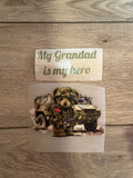 Personalised Army Teddy T Shirt Iron On