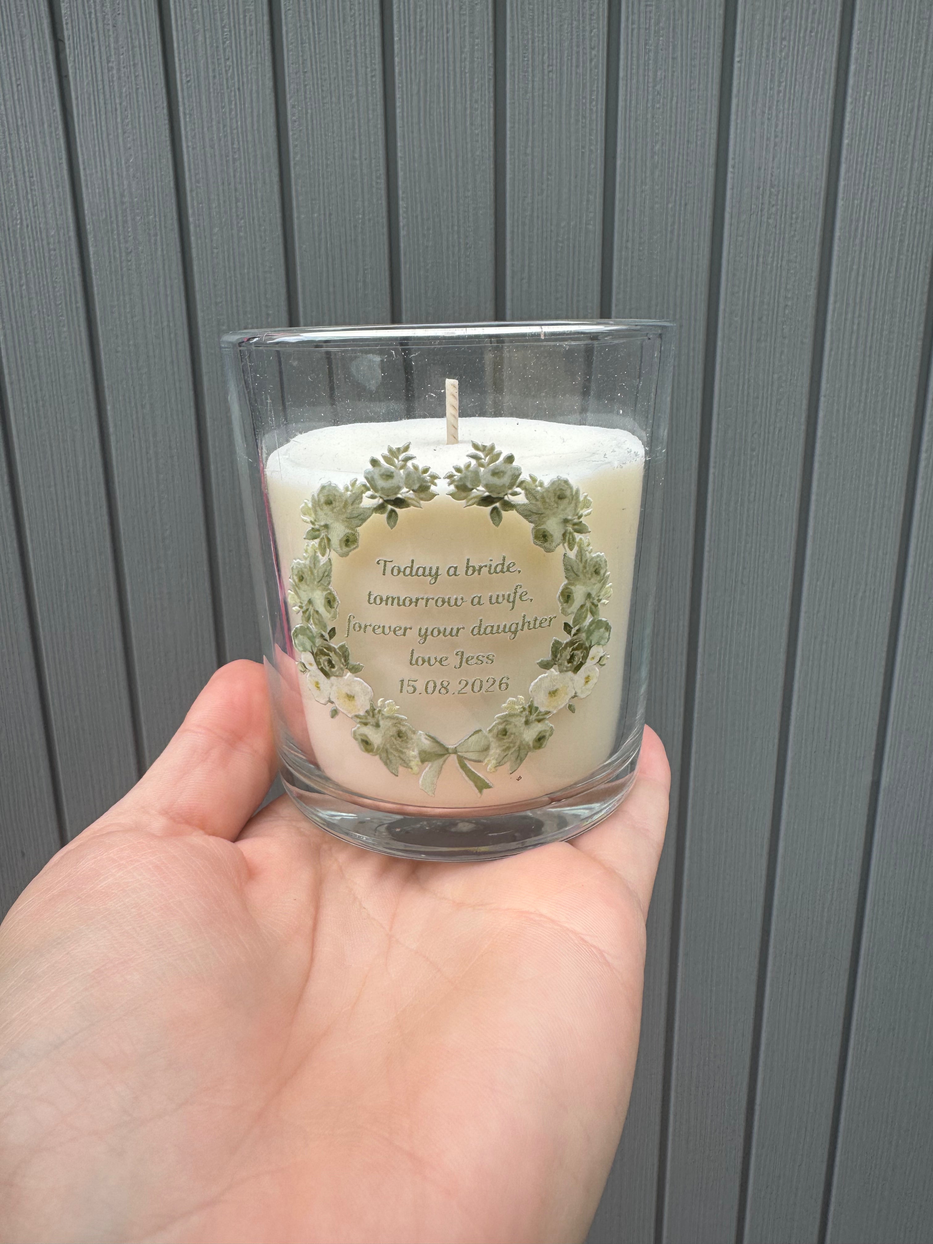 Personalised Candles