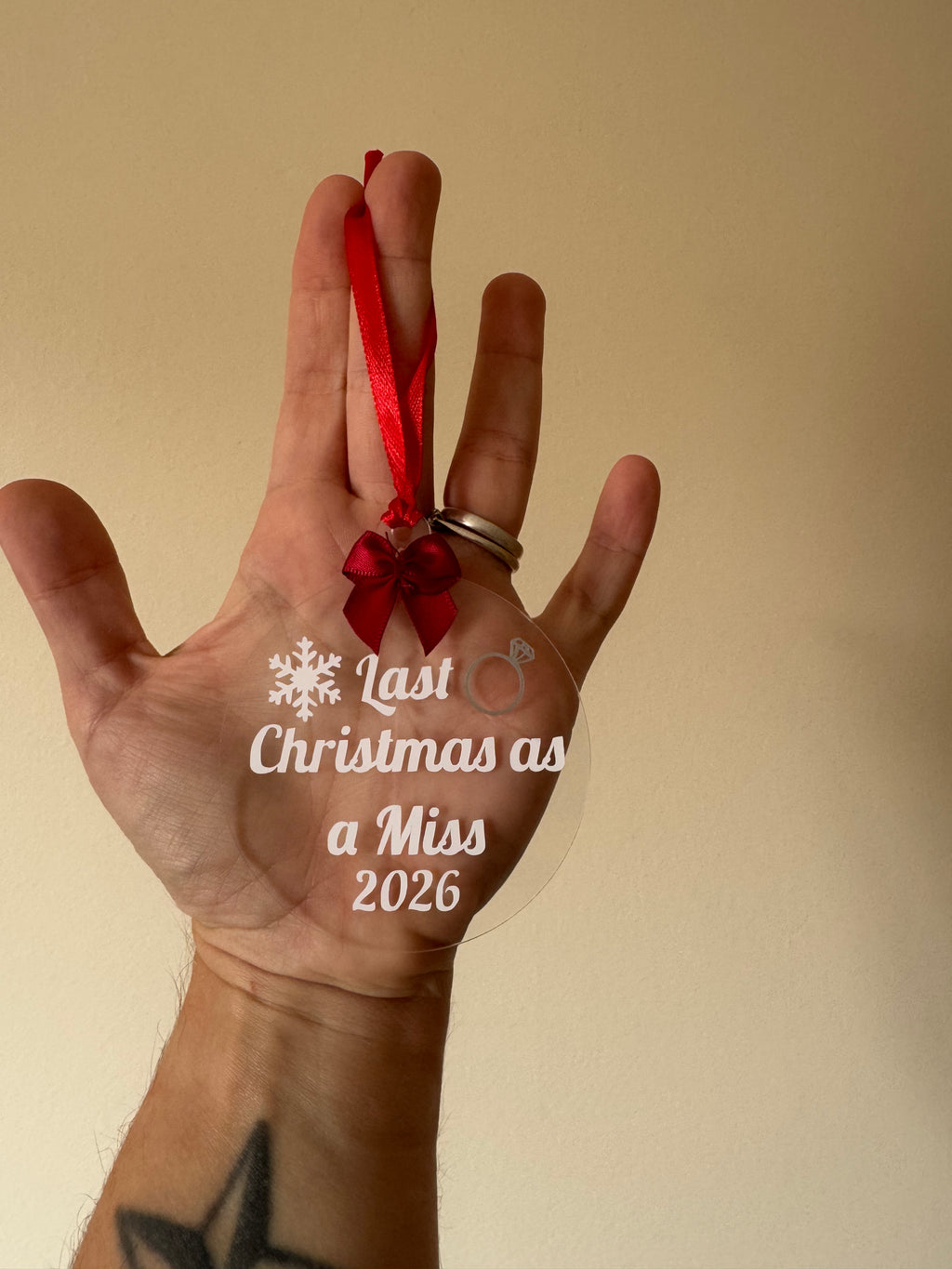 Last Christmas as a Bauble