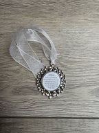 Bridesmaid Flower Girl Maid of Honor Honour Personalised Keepsake Charm Chief Bridesmaid Wedding Thank You Gift Something Old Bouquet Charm