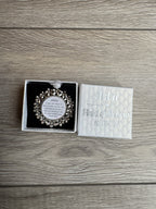 Bridesmaid Flower Girl Maid of Honor Honour Personalised Keepsake Charm Chief Bridesmaid Wedding Thank You Gift Something Old Bouquet Charm
