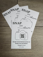 Personalised QR Code Card For Weddings